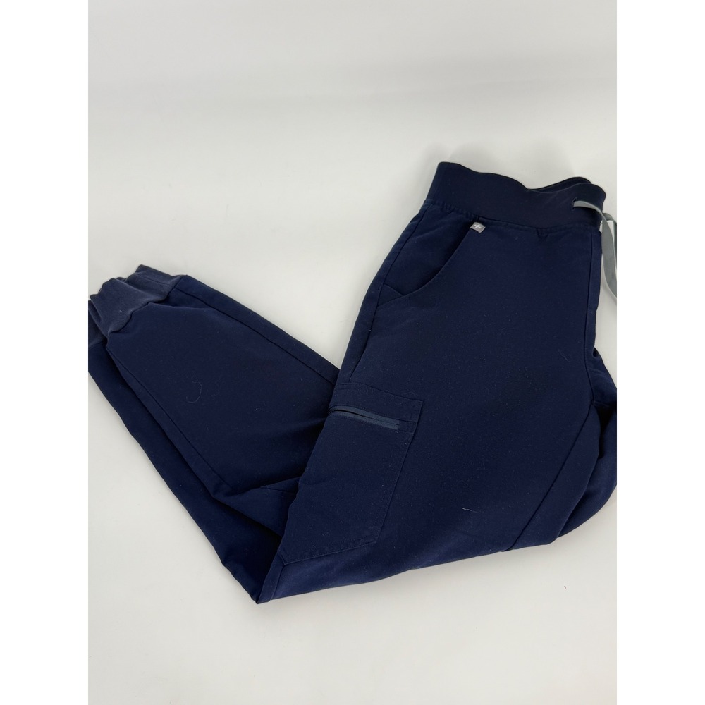 FIGS Technical‎ Collection Zamora Jogger Scrub Pants Navy Blue Women's S